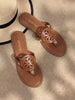 Women'S Flip Flop Buttons Arch Support Fashion Comfortable Soft Cushion Wedge Flip Flops Summer Beach Vacation Thong Flat Sandals